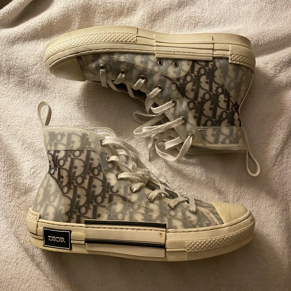DIOR B23 OBLIQUE HIGHTOPS